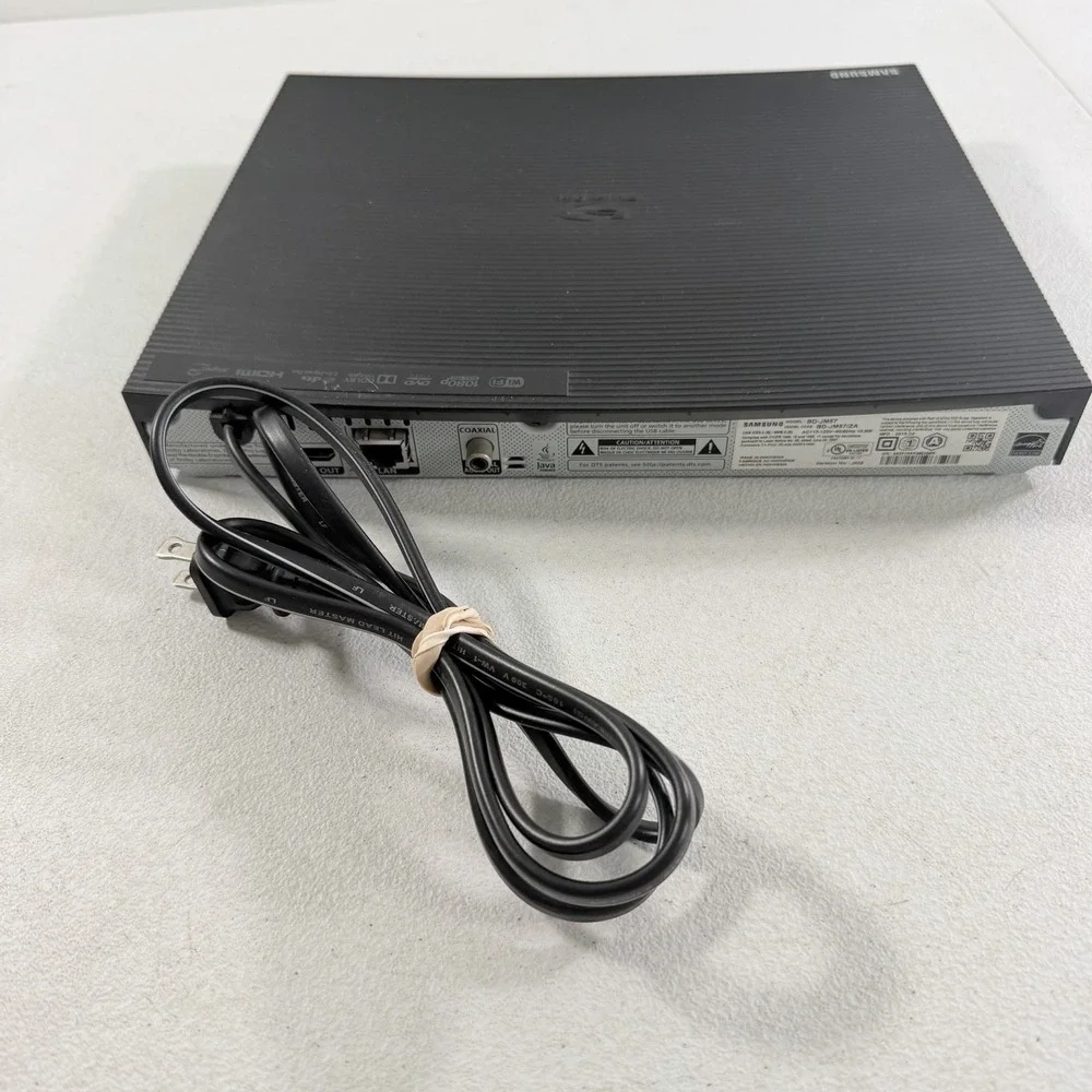 Samsung BD-JM57 Blu-ray DVD Player Wi-Fi Streaming W/ Remote TESTED WORKING